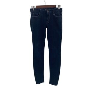 MOTHER Women's Size 26 Denim Jeans Black Straight Leg Perfect Fit‎ Cotton Blend